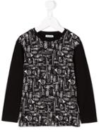 Dolce & Gabbana Kids Instrument Print T-shirt, Boy's, Size: 12 Yrs, Black