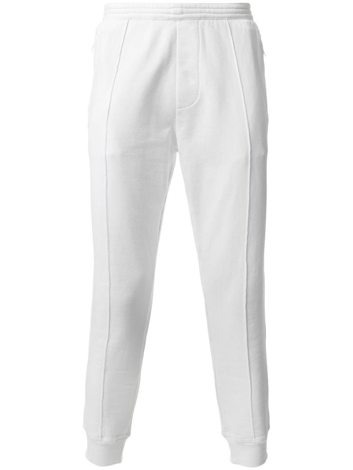 Dsquared2 Felpa Trousers, Men's, Size: Large, White, Cotton