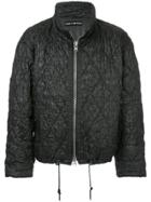 Issey Miyake Vintage Crinkle-effect Zip-up Jacket - Black