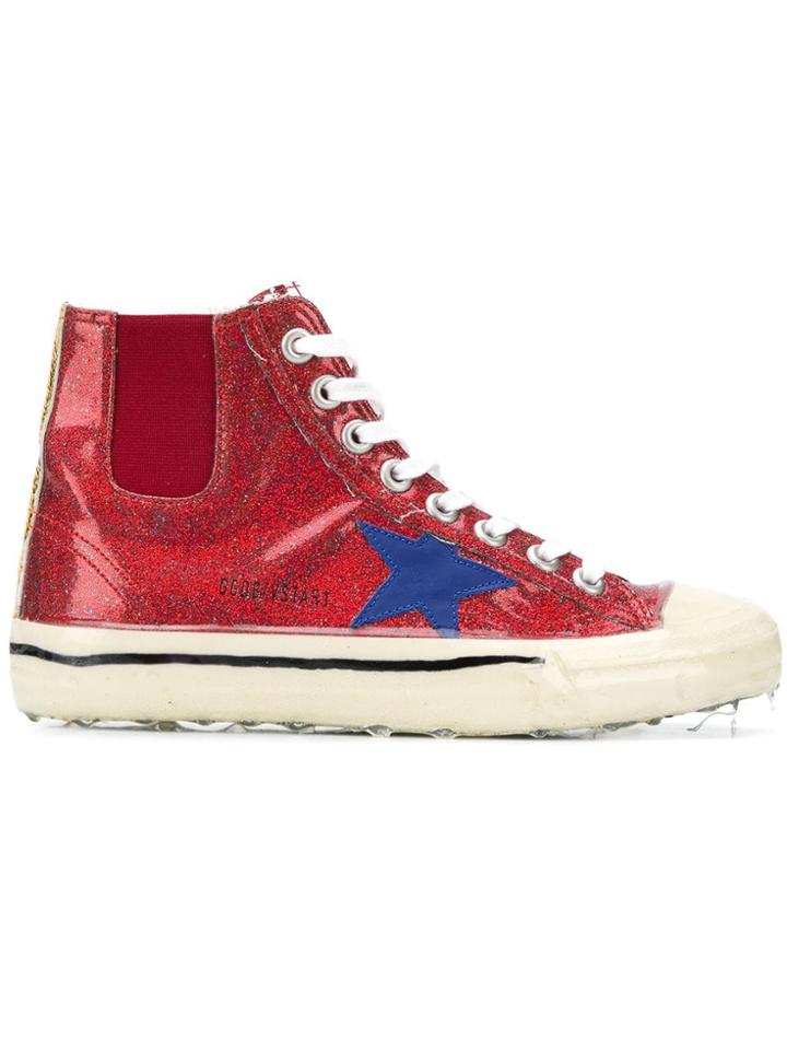 Golden Goose Deluxe Brand V-star 1 Sneakers - Red