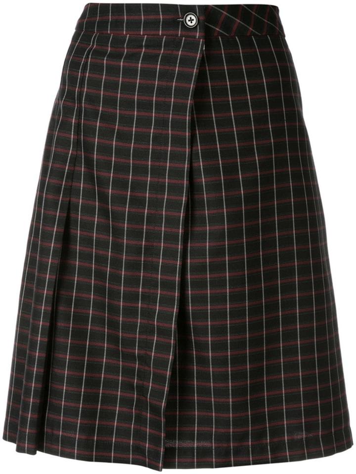 Zambesi Tartan College Skirt - Black