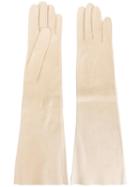 Hermès Vintage Long Gloves, Women's, Nude/neutrals