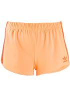 Adidas Contrast Logo Shorts - Orange