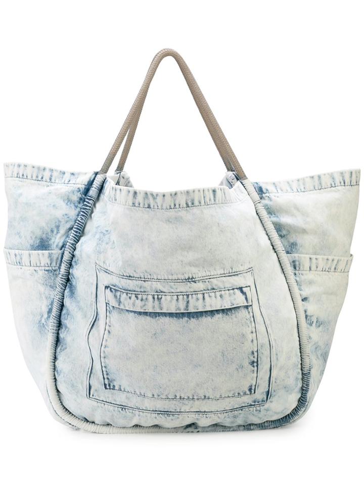 Proenza Schouler Light Acid Denim Xxl Tote
