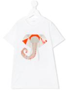 Il Gufo - Elephant Print T-shirt - Kids - Cotton/elastodiene - 4 Yrs, White