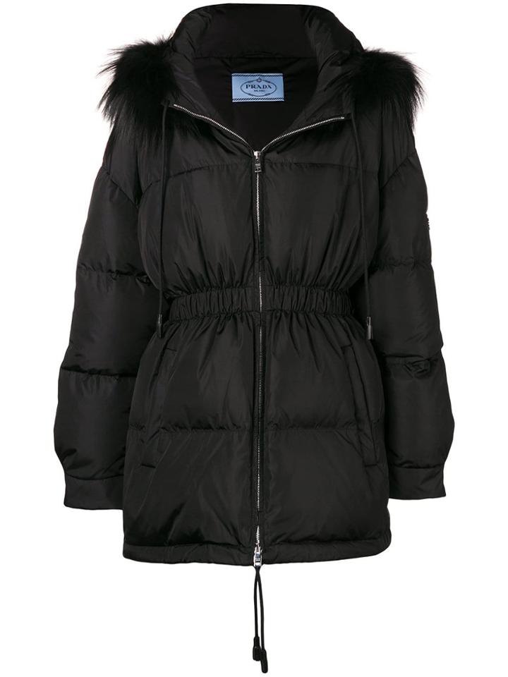 Prada Padded Coat - Black