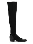 Schutz Schutz S0101100920001 Black-white/black Leather/fur/exotic