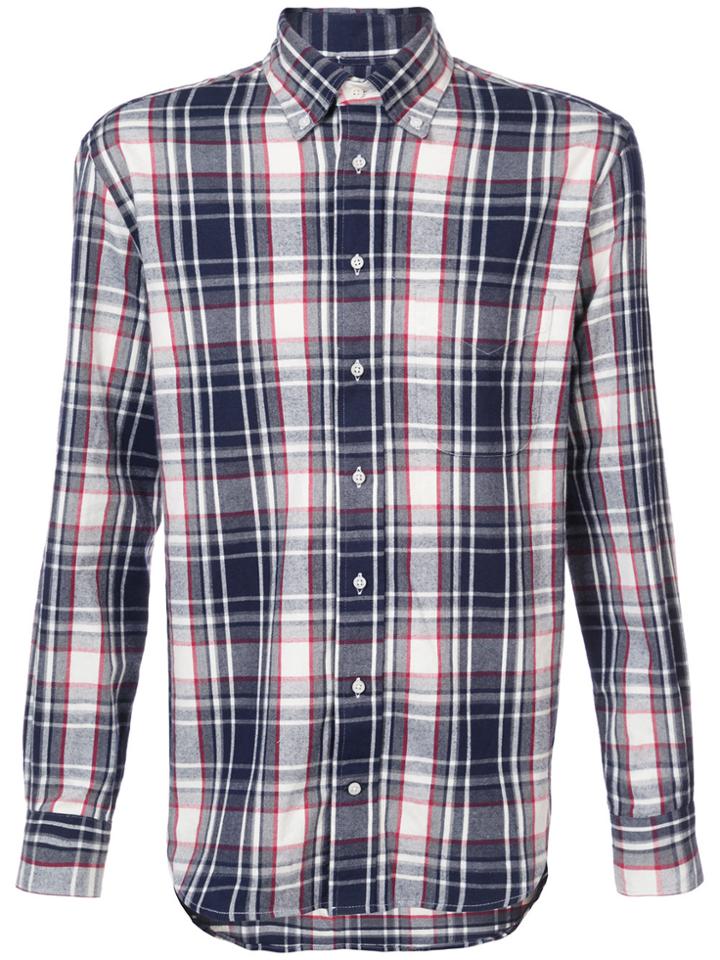 Gitman Vintage Checked Shirt - Blue