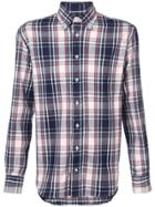 Gitman Vintage Checked Shirt - Blue