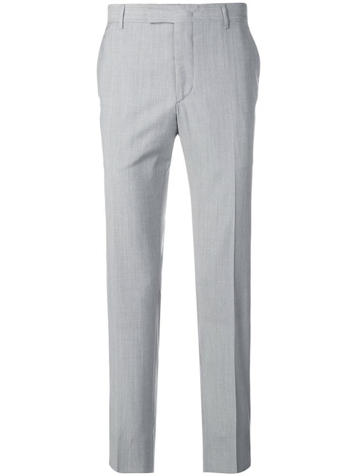 Prada Tailored Straight-leg Trousers - Grey