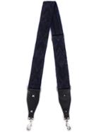 Valentino - Patterned Bag Strap - Men - Cotton/leather - One Size, Blue, Cotton/leather