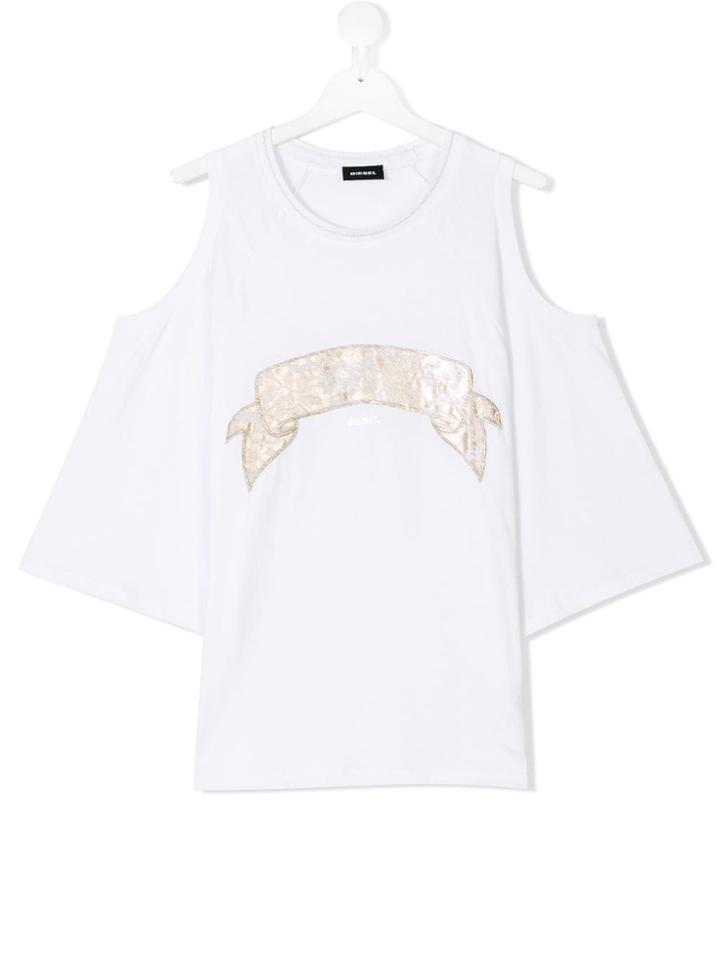 Diesel Kids Trina T-shirt - White