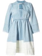 Ulla Johnson 'alina' Smock Dress, Women's, Size: 4, Blue, Cotton