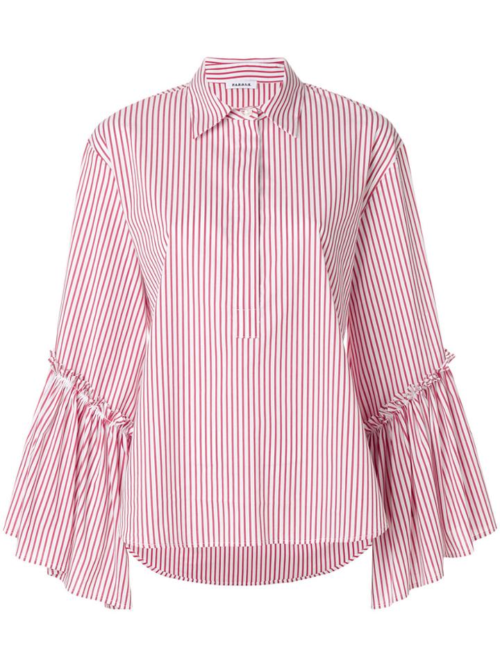 P.a.r.o.s.h. Striped Flared Shirt