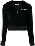 Palm Angels Cropped Sports Jacket - Black