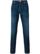 Brunello Cucinelli Slim Fit Jeans, Men's, Size: 52, Blue, Cotton/polyester