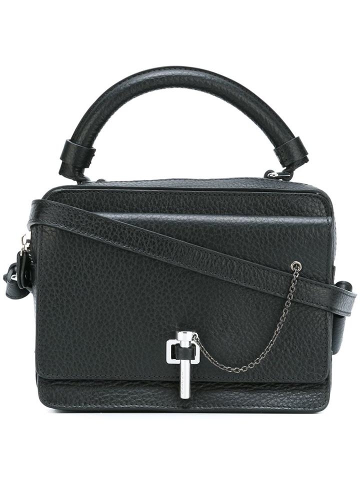 Carven Double Zip Cross-body Bag, Women's, Black