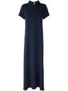 P.a.r.o.s.h. 'piratax' Dress, Women's, Size: Large, Blue, Polyester/spandex/elastane