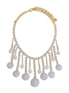 Shourouk Sequinned Necklace - Metallic