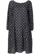 Aspesi Square Print Dress - Blue