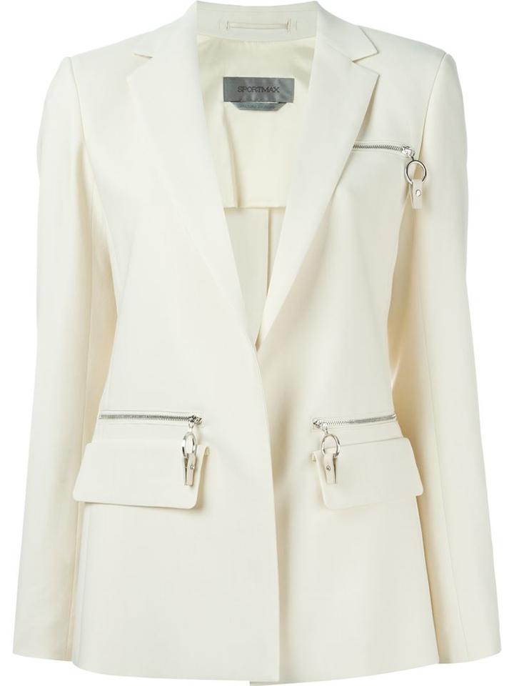 Sportmax Zipped Pockets Blazer