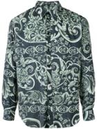 Martine Rose Baroque Print Shirt - Green
