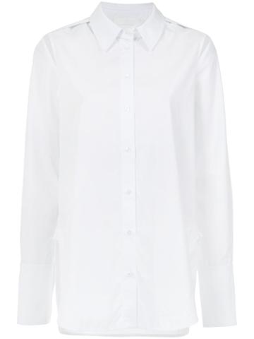 Giuliana Romanno Cut Out Details Shirt - White