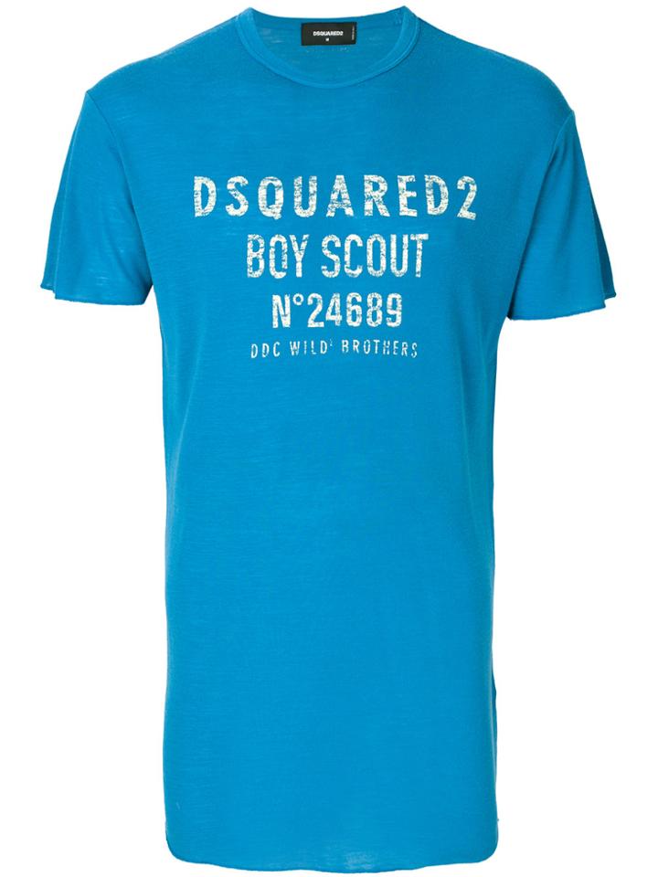 Dsquared2 Boy Scout T-shirt - Blue