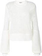 Mcq Alexander Mcqueen Knitted Jumper - White