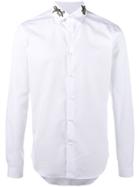 Valentino Embellishd Collar Shirt - White