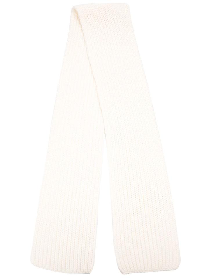 Neil Barrett Knitted Scarf - White