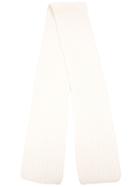 Neil Barrett Knitted Scarf - White