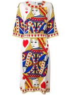 Dolce & Gabbana Queen Of Hearts Dress - Multicolour