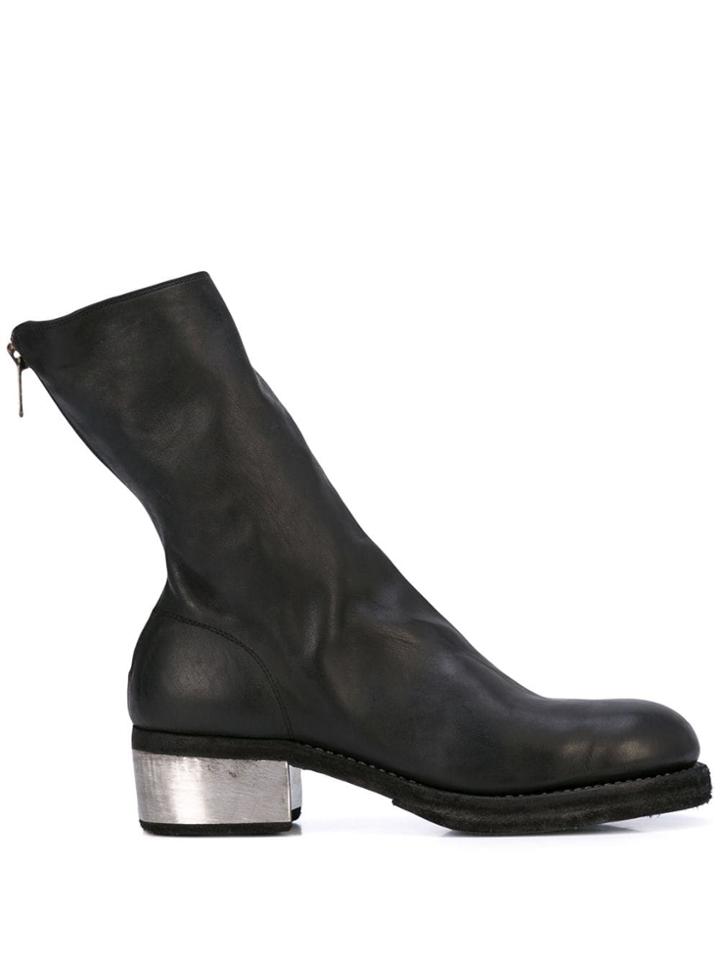Guidi Above The Ankle Boots - Black