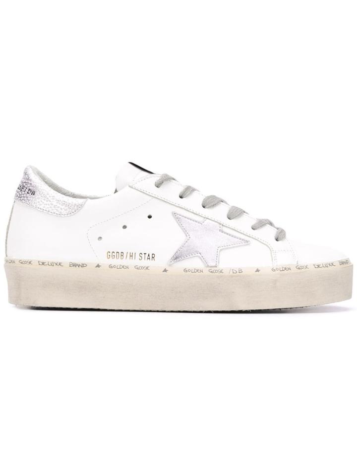 Golden Goose Deluxe Brand Classic Star Trainers - White