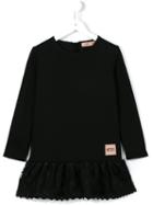 No21 Kids - Tulle Overlay Dress - Kids - Cotton/polyester - 12 Yrs, Black