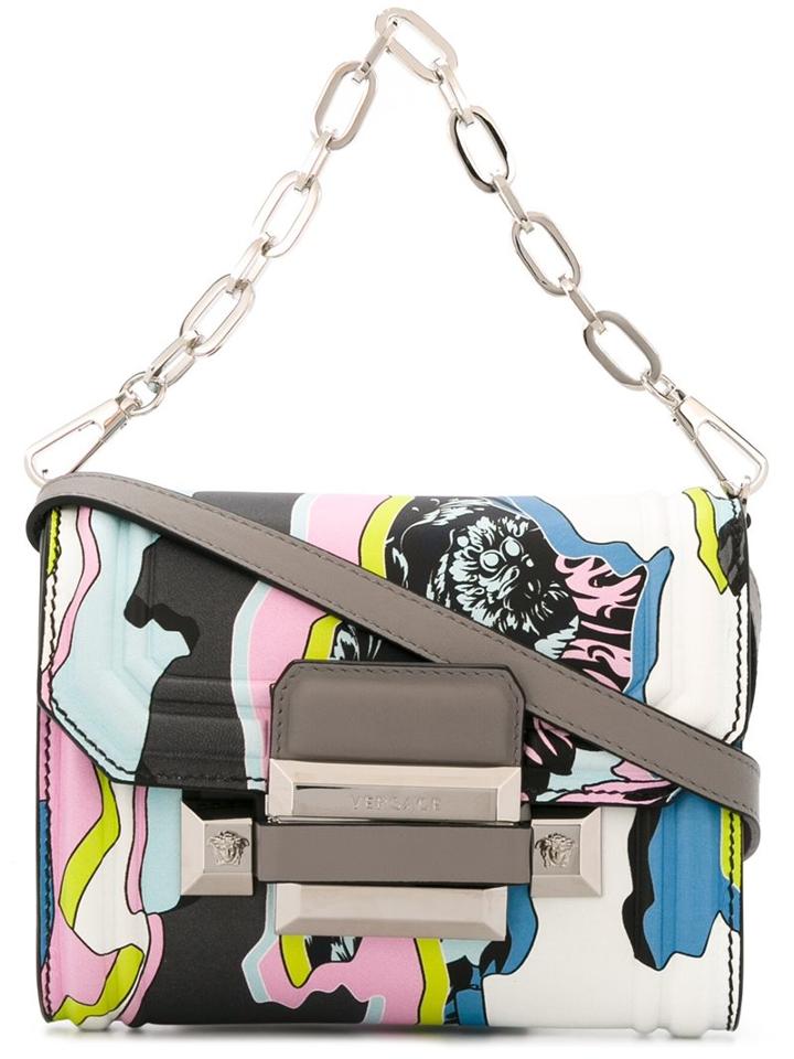 Versace 'jagged Baroque' Shoulder Bag