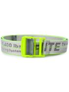 Off-white Industrial Logo Belt - Grey