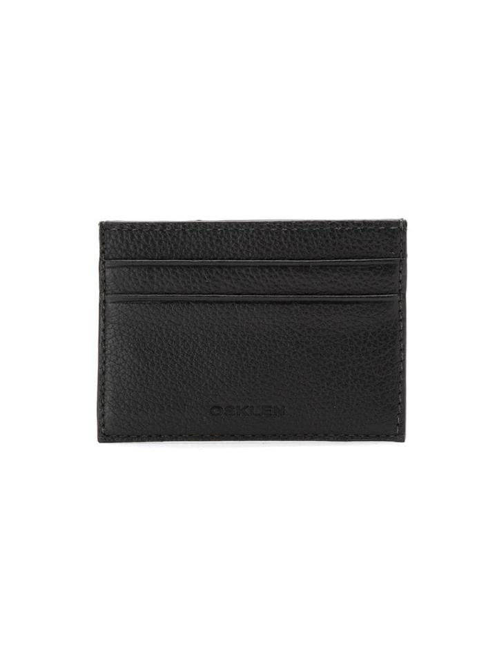 Osklen Leather Cardholder - Black