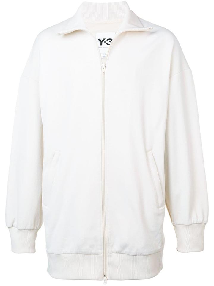 Y-3 Oversized Track Jacket - White