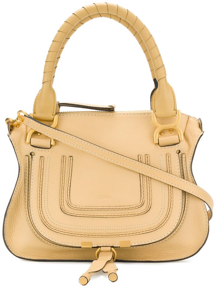 Chloé Marcie Tote Bag - Yellow & Orange