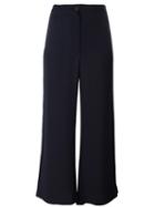 Kristensen Du Nord Wide Leg Trousers, Women's, Size: 1, Blue, Cotton/viscose