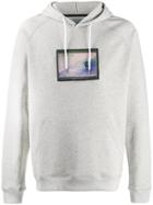 The Silted Company Logo Surf Print Hoodie - Grey