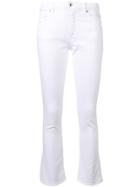 Dondup Cropped Skinny Jeans - White