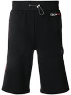 Plein Sport Side Logo Track Shorts - Black