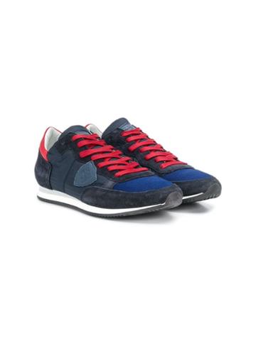 Philippe Model Kids Teen Paris Sneakers - Blue
