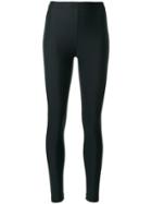 Erika Cavallini Cropped Leggings - Black