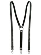 À La Garçonne - Leather Braces - Men - Leather - One Size, Black, Leather
