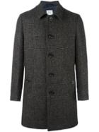 Paltò Single Breasted Coat, Men's, Size: 46, Green, Cotton/polyester/viscose/virgin Wool