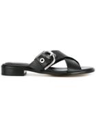 Michael Michael Kors Buckled Sandals - Black
